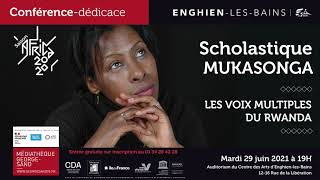 Conférencedédicace de Scholastique Mukasonga  quot Les voix multiples du Rwandaquot [upl. by Stubbs434]