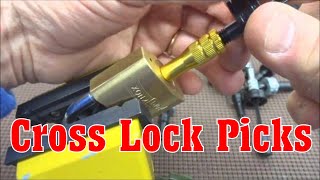 253 How to Pick Cross also Zeiss of Cruciform Locks [upl. by Ysac]