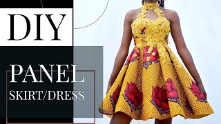 DIY PANEL SKIRTDRESS TUTORIAL [upl. by Ayotaj938]