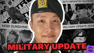 SOJUWOON BTS JHope Shines Bright at Military Ceremony Kpop News🌟 [upl. by Solhcin]