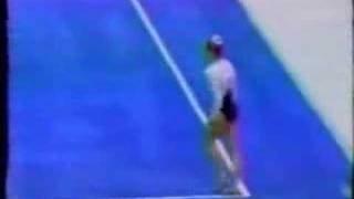 Svetlana Boginskaya  1990 Goodwill Games EF  Floor Exercise [upl. by Gwenneth963]