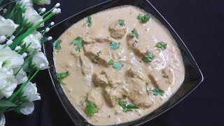 Chicken Cashew Changezi  Variety chicken curry [upl. by Francesco]