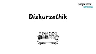 Ethische Modelle Diskursethik [upl. by Goddord]