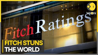 Fitch downgrades US credit rating  World Business Watch [upl. by Aggri]