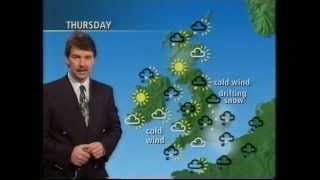 BBC Weather 25th January 1995 snow event [upl. by Asaph]