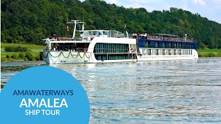 AmaLea Ship Review  River Cruises In Europe [upl. by Haskel898]