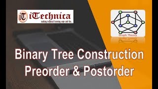 18 Construction of Binary Tree Preorder amp Postorder Given [upl. by Bilek422]