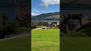 Urquhart Castle  🏰 Ruins that are bliss  Loch Ness scotland castle highlands fyp travel [upl. by Haslett]