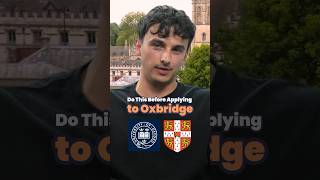 The Best Oxbridge Application Hack oxbridge oxford cambridge degree collegeadmissions uni [upl. by Carthy]