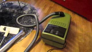 Holland Electro 4300 vacuum cleaner 1982 [upl. by Niala]