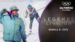 Manuela Di Centa An Italian SkiLegend claims 5 medals in Lillehammer  Legends Live on [upl. by Chrystel]