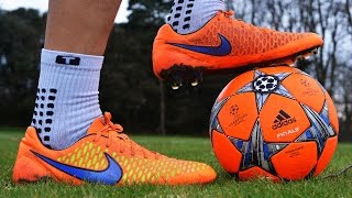 TESTREVIEW New 2015 Nike Magista Opus FG Intense Heat Pack Edition [upl. by Sifan208]