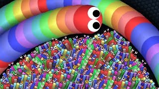 Slitherio AI 260000 Score Epic Slitherio Gameplay [upl. by Akkahs]