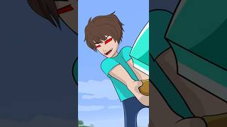 Steve what are you doing Minecraft Anime [upl. by Aiuqenehs]