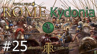 Lets Play Total War Rome Remastered  Imperium Surrectum  Kydonia  Part 25 Last King Of Rhodes [upl. by Oicanata]