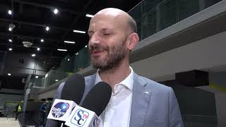 Coach Cagnazzo commenta la vittoria della Juvecaserta su Fabriano [upl. by Fadas]