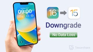 How to Downgrade iOS 17 to 16 Without Data Loss  Downgrade iPhoneiPad  iOS System Repair Reiboot [upl. by Damalas847]