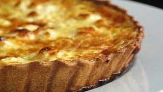 Receta de Quiche de Puerros y Queso de Cabra [upl. by Elehcin]