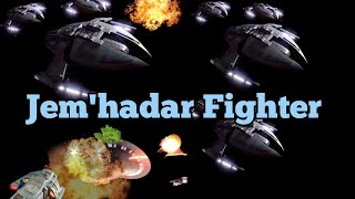 Jem Hadar fighter Dominion Warship [upl. by Eeima]