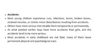 Session 38 Hazards of Early Childhood [upl. by Alyek]