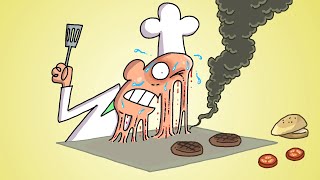 Cartoon Box Top 10 Cooking Cartoons  The BEST of Carton Box  Funniest Cooking Compilation [upl. by Rosemare]