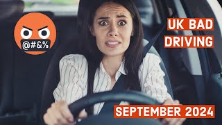 UK Bad Driving September 2024 [upl. by Suolhcin]