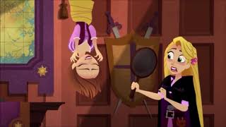 Rapunzeltopia Exclusive Clip  Something not right  Rapunzels Tangled Adventure [upl. by Nikal]