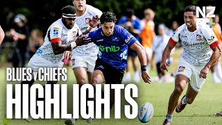 HIGHLIGHTS  Blues v Chiefs  Super Rugby Pacific PreSeason [upl. by Marin64]