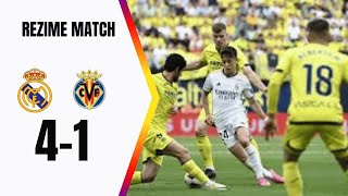 REZIME MATCH Real Madrid Vs VillaReal [upl. by Melac798]