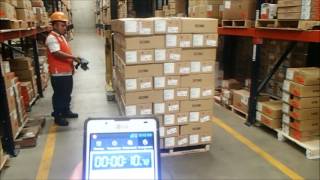 RFID Technology Developed by JD Group Total Logistics [upl. by Nerfe512]