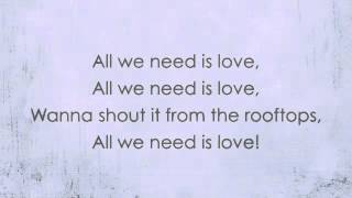 All We Need Is Love  Ricki Lee With Lyrics [upl. by Sucram179]