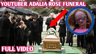 YouTuber Adalia Rose Funeral Full Video  Adalia Rose Passed Away  Adalia Rose death [upl. by Yllek385]