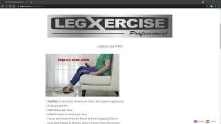 Legxercise Pro ReviewWeighing the Pros amp Cons [upl. by Ycniuqal384]