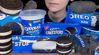 ASMR Oreo Chocolate Desserts Ice Cream Cookie Sandwich Most Stuf Cookies Snack Cake  VNM ASMR [upl. by Rehpotsirhk160]