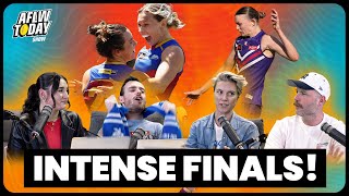 AFLW Finals Week 1 Wrap  Power Surge Lions Comeback amp Record Breakers [upl. by Clyte]