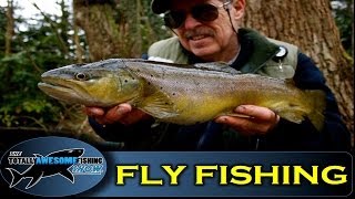 How to catch Trout on The Hawthorn Fly  The Totally Awesome Fishing Show [upl. by Nodnarbal492]