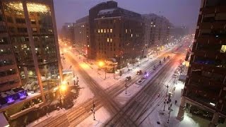 TimeLapse of Historic Washington DC Blizzard [upl. by Libyc]