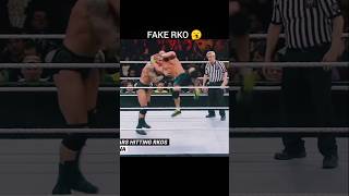 Fake RKO Vs Real RKO 😈🔥 shorts randyorton johncena rko [upl. by Aremus]