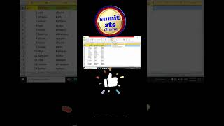 Freeze panes in excel hidden tricks excel row freeze viralvideo excel sumitstsonline short [upl. by Lahey750]