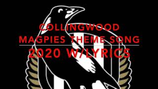 Collingwood Magpies Theme Song 2024 LYRICS [upl. by Adnir]