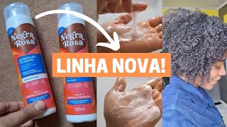 HIDRATAÇÃO COLÁGENO NEGRA ROSA  Shampoo e condicionador [upl. by Claudina]