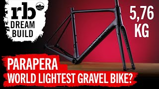 Parapera Atmos Dreambuild I Worlds Lightest Gravel Bike  I New Superlight Gravelbike Custom Build [upl. by Leonard886]