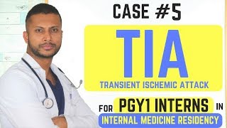 TIA Transient Ischemic Attack  Internal Medicine Residency Series [upl. by Anyat]