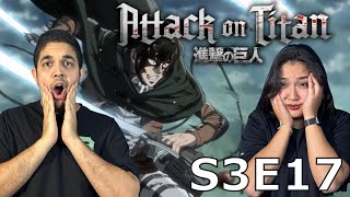 ARMIN ARLERT DEAD Levi vs Beast Titan Attack on Titan Reaction  AoT 3X17  First Time Watching [upl. by Nwahsan219]