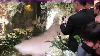 ARA MINA GRAND BRIDAL ENTRANCE and daughter actual video footage sa kasal nila ni Dave Almarinez [upl. by Noxaj]