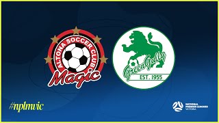 2024 NPLMVIC Round 18 Altona Magic SC v Green Gully SC [upl. by Pedro]