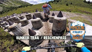 Bunkertrail amp Bergkastell Trail  Nauders Reschenpass » roadtrip day5 part2 [upl. by Anij]