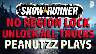 SNOWRUNNER REGION TRUCK LOCK UNLOCK ALL TRUCKS MOD [upl. by Evy]