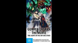 Opening To Gurren Lagann The Movie The Lights In The Sky Are Stars 2010 VHS Crossoverlandia [upl. by Jobye329]