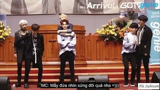 VIETSUB GOT7 Genie School Attack Bạn muốn hoán đổi cơ thể và hẹn hò với thành viên nào Cut [upl. by Hgieleak]